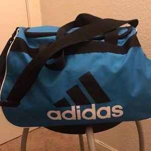 BLUE ADIDAS GYM BAG